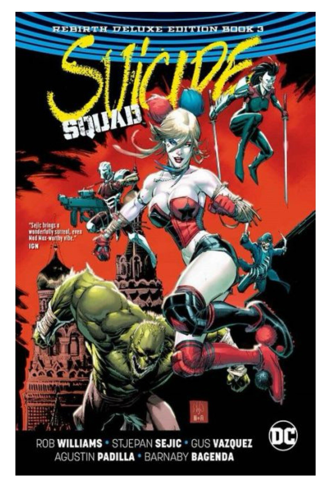 Suicide Squad: The Rebirth Deluxe Edition Book 3 Brand New - Sealed