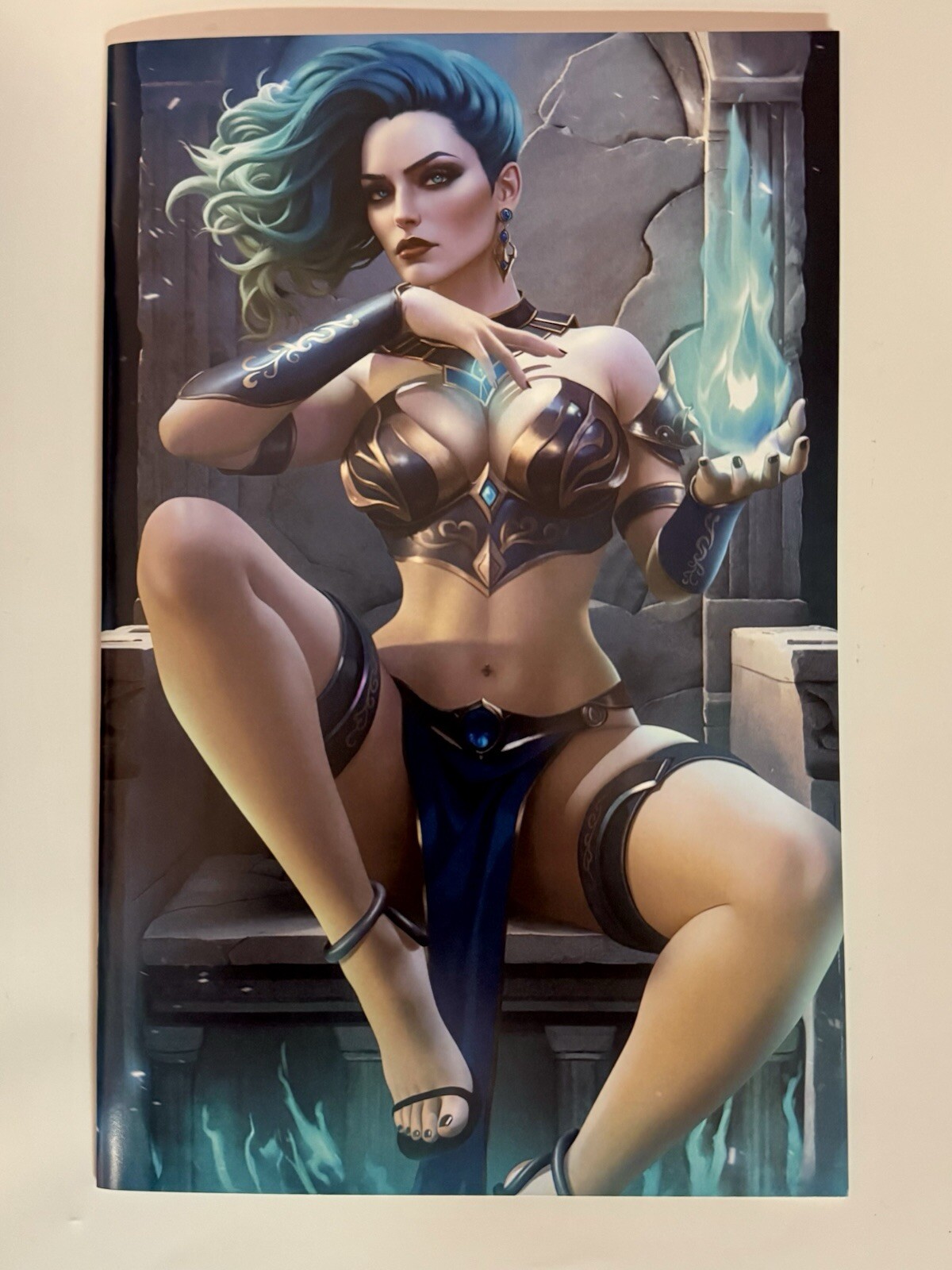 M House Peyton Blue Woman of War Hades Notty + Nice Virgin Variant 2 Book Set