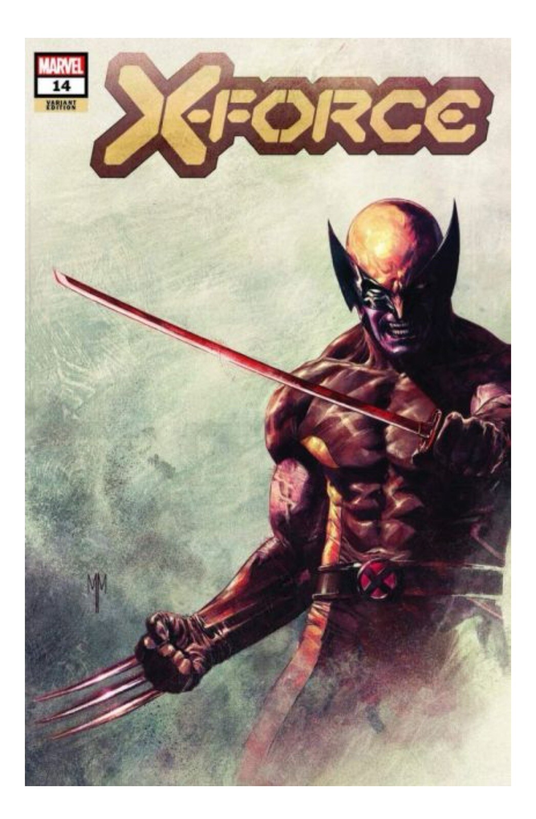X-FORCE #14 MARCO MASTRAZZO EXCLUSIVE VARIANT **NM+** COMIC BOOK ~ Marvel Comics